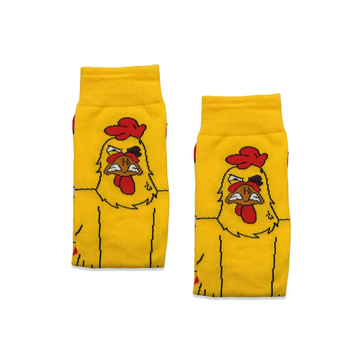 Funny Chicken Crew socks